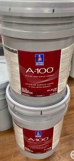 EXTERIOR Sherwin Williams Paint/ $100 each/ Brown. Top brand, Highly Quality! NEW