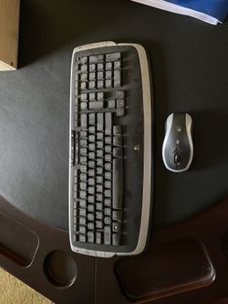 Wireless keyboard and wireless mouse