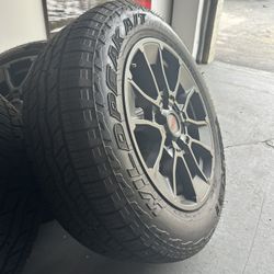 TRD Wheels on Falken Tires