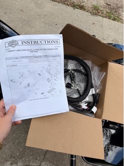 Harley Davidson Primary amplifier installation kit