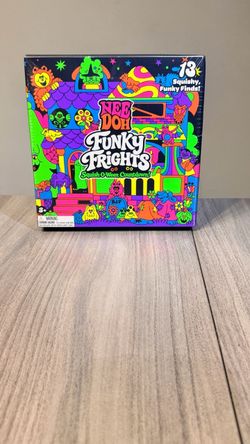 Authentic NeeDoh Funky Frights Calendar