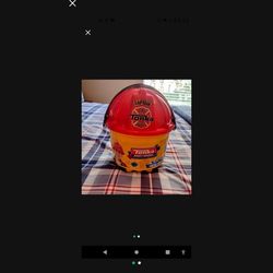 Tonka Mighty Builders  Fire Hat Bucket