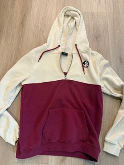 Florida State Seminoles Quarter-Zip Hoodie size Large