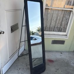 Wicker Framed Mirror 