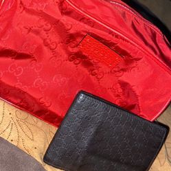 Gucci Toiletry Bag And Wallet