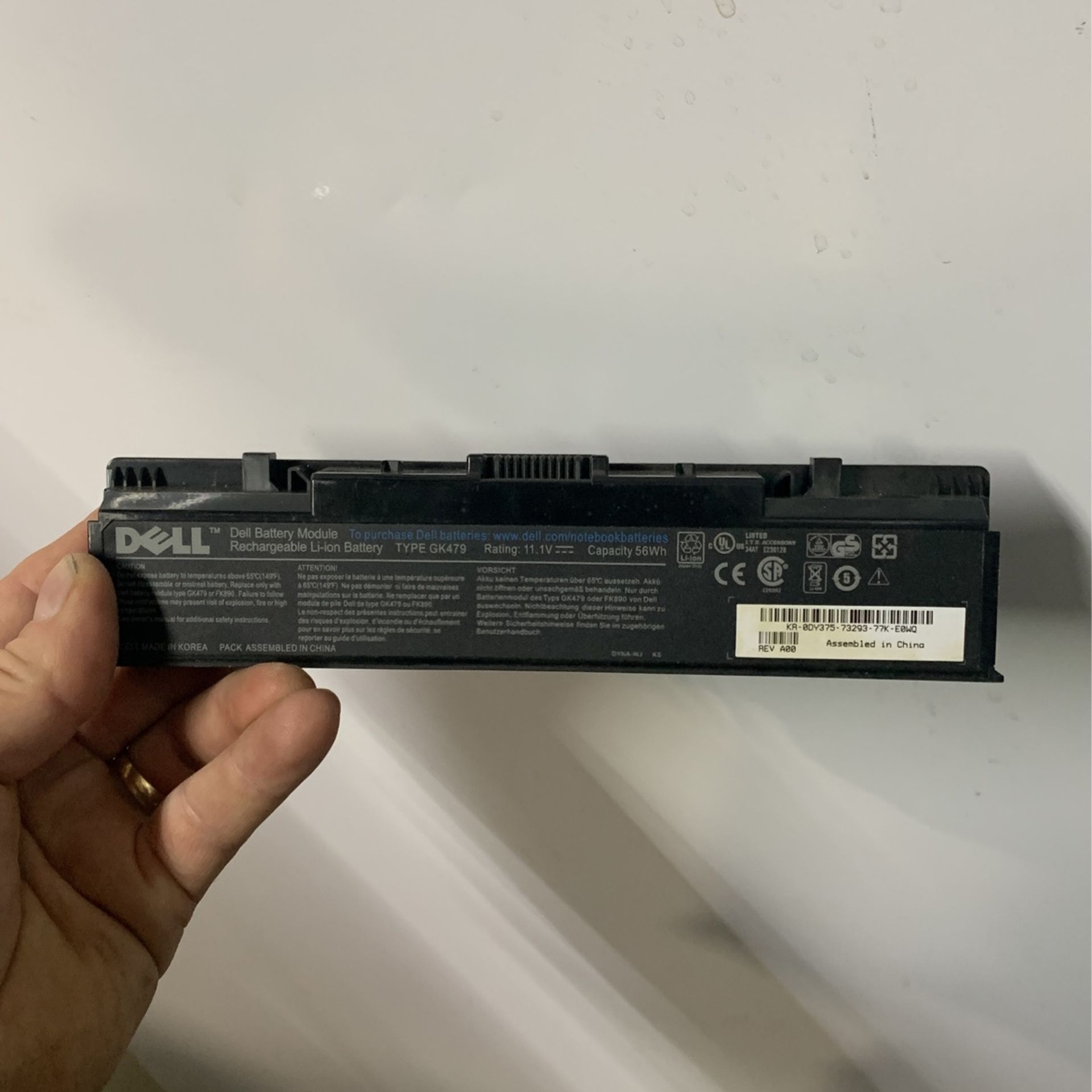 Dell Laptop Battery Gk479
