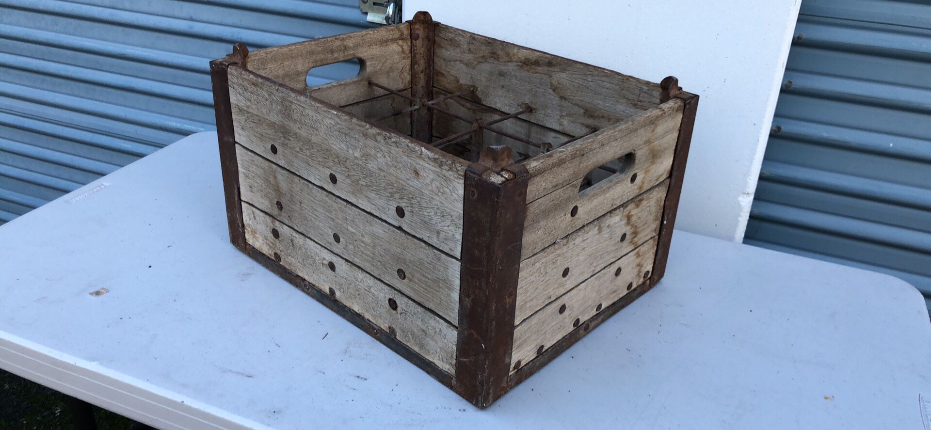 Vintage Wood Milk Crate for Sale in Edmonds, WA OfferUp
