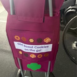 Girl Scout Cookie Rolling Cart – Pre-Owned – Great Condition