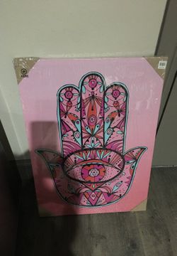 Hamsa wall decor / painting