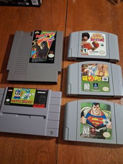 Vintage Nintendo games $15 each all tested all work pick up in Glendale