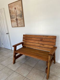 HEAVY DUTY WOOD BENCH
