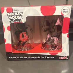 Mickey And Minnie Glasses