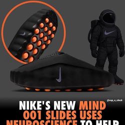 Nike Mind 001 Black slides
