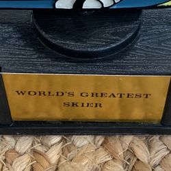1970’s Wold’s Greatest Skier Trophy Collectible 