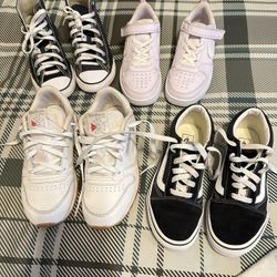 Shoes 👟 For Girls Size 2Y In Really Good Condition $40 For All 4 Pairs Firm Pick Up Only 