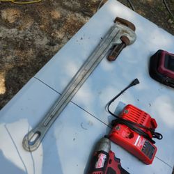 36"Ridgid Aluminum Pipe Wrench
