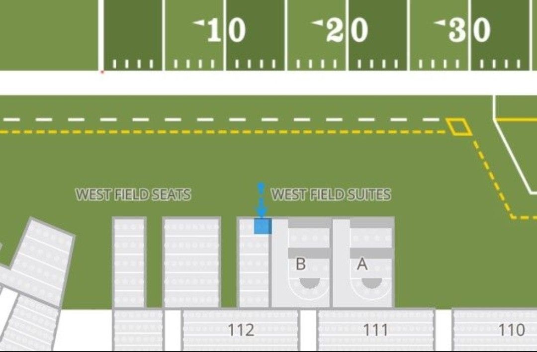 VIP  Field Seats Row 1 San Francisco 49ers Arizona Cardinals
Sun Nov 16 All-Inclusive Food & Alcohol