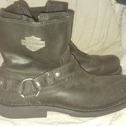 Men's Harley Davidson Leather Boots Size 10 1/2 Used $40 OBO 