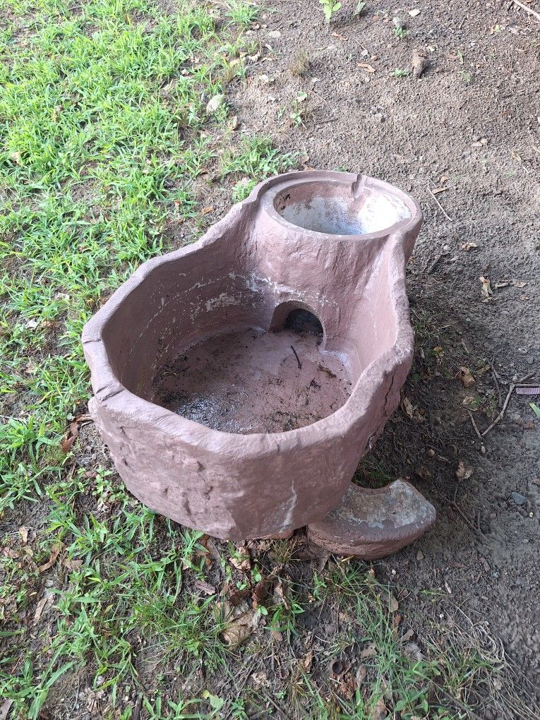 WATERFALL- BIRD BATH.