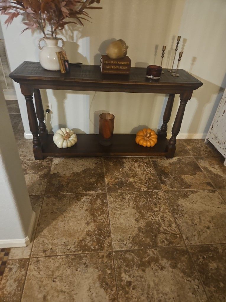 Rustic End Table