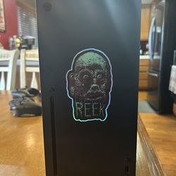 xbox series x with original cables and controller