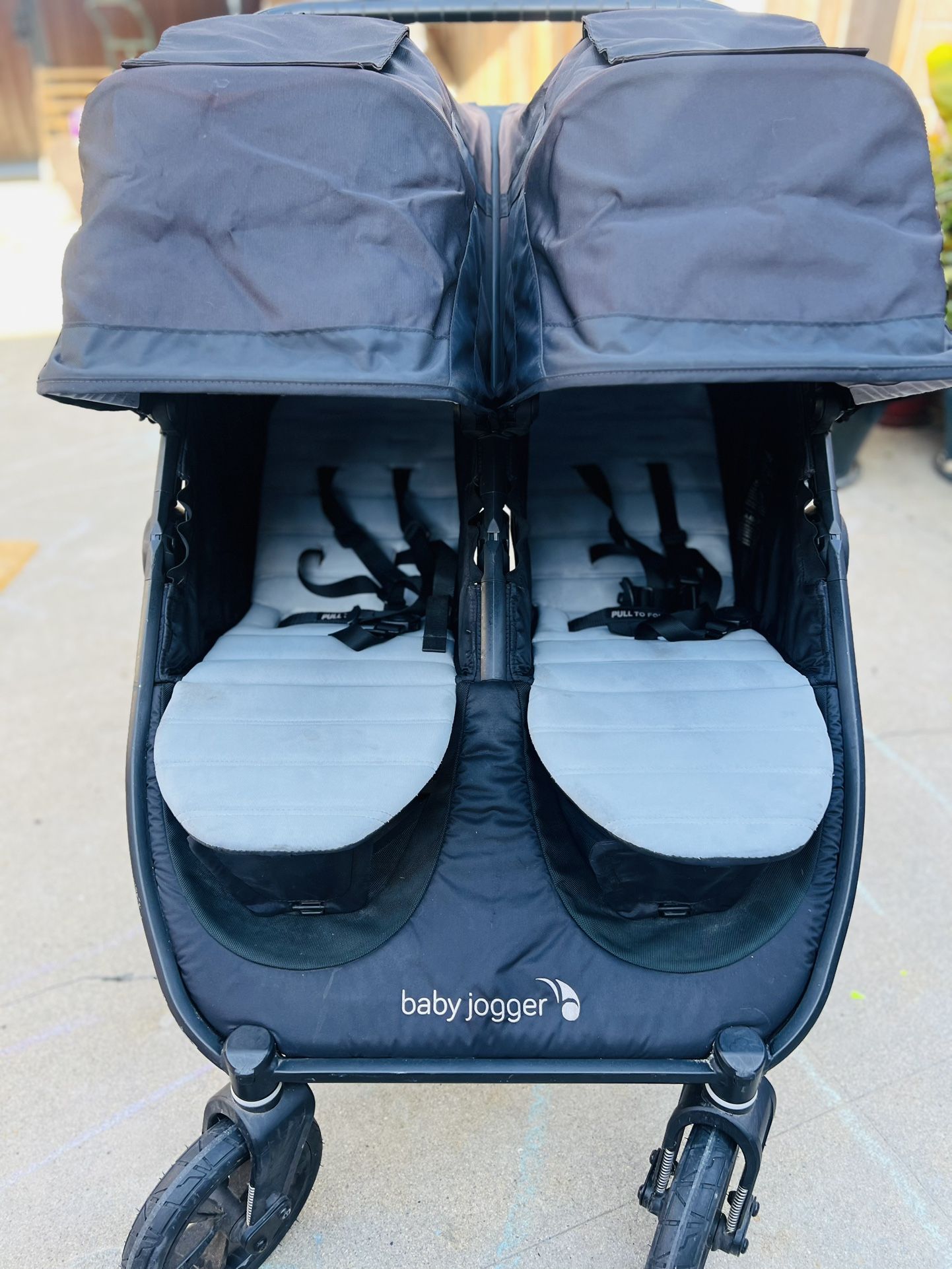 Baby Jogger City Mini GT2 All Terrain DOUBLE Stroller-Slate Color