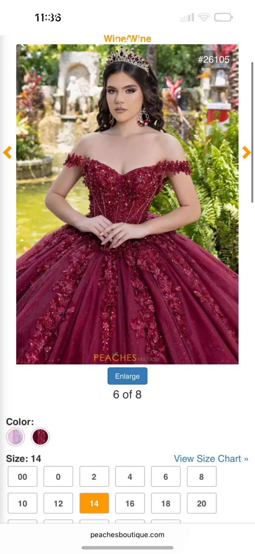 Sweet 15 Dress / Quinceanera Dress Lizlou 26105