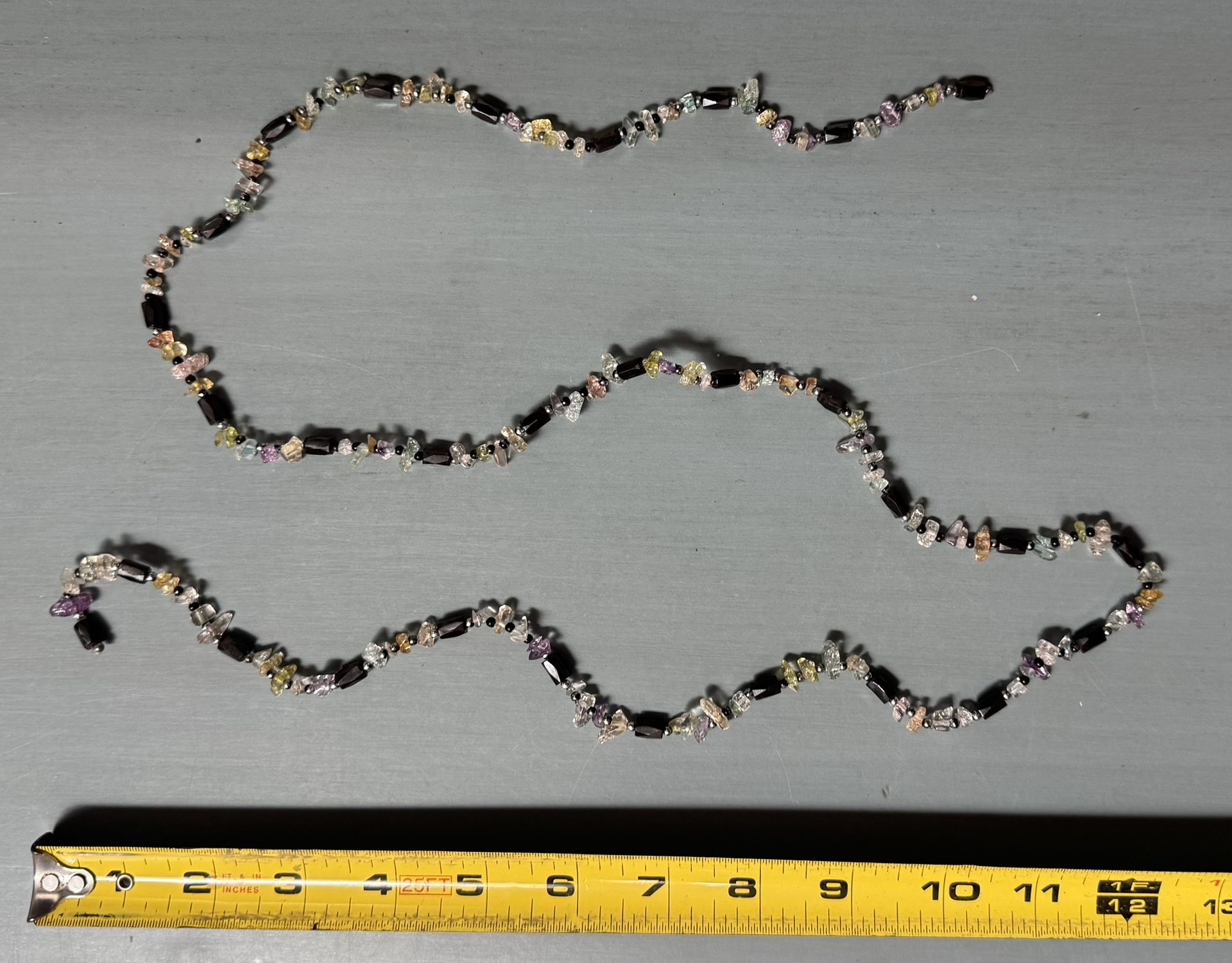 Magnetic Real Stone Wrap Necklace or Bracelet Just $5
