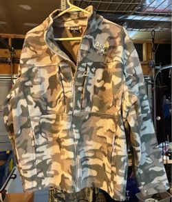 Redhead camo fleece jacket (large)