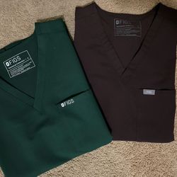 Figs One Pocket Scrub Top 