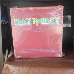 Iron Maiden The Complete Albums Collection 1(contact info removed) - Complete Set - Sealed UK Vinyl box set