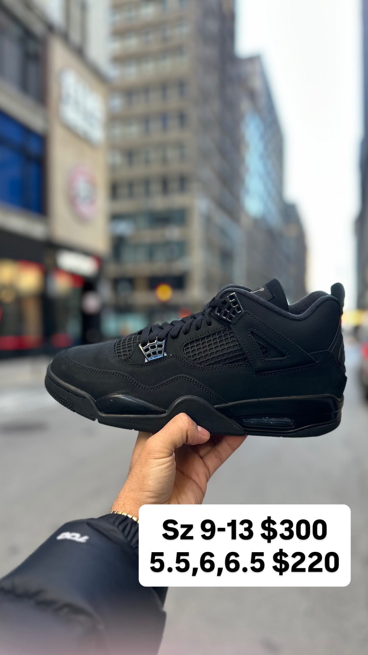 Jordan 4 Black Cat 