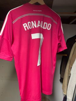 Real Madrid vintage retro Ronaldo jersey medium authentic futbol kit