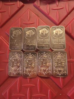 Collectible Coins Copper Bars