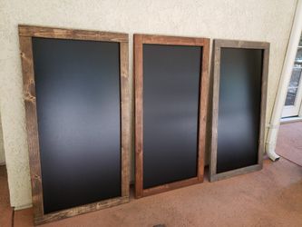 Wood Framed Chalkboards