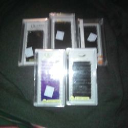 Five Packs Of  Lashes, Single Lashes