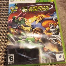 Ben 10 Galactic Racing Xbox 360 Game