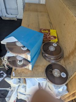 Rare lot of 19 reel to reel audio tapes AMPEX 671 641