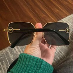 Versace VE2(contact info removed)87 59mm Gold Dark Grey Women's Sunglasses