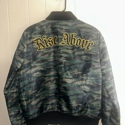 Camo Bomber Jacket