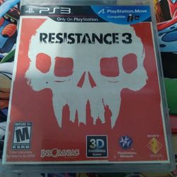 Resistance 3 PlayStation 3/PS3 (Read Description)