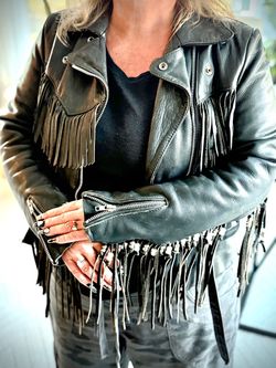Leather Harley-Davidson jacket