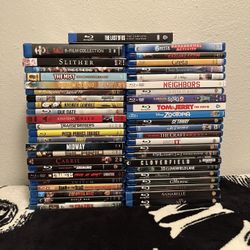 Blu-ray Movie Collection Total 47 Movies 