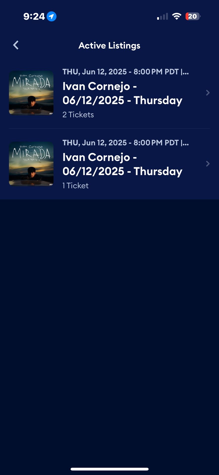ivan cornejo concert tickets june 12 in vegas