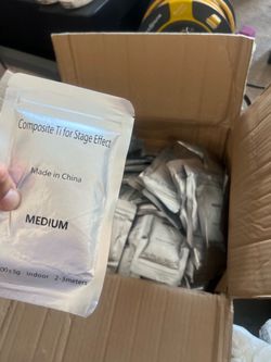 Spark machine stage effect bags
