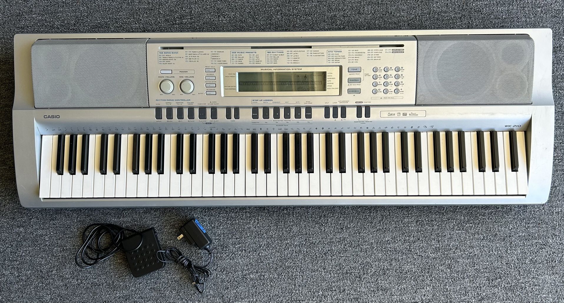 Keyboard Casio WK210 76 Keys