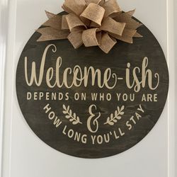 18 Inch Wood signs 