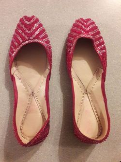 Middle Eastern Flats genuine leather sias 9