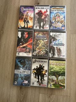 PSP bundle all games complete with manual