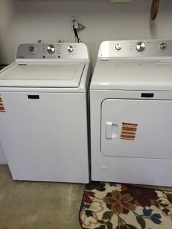 May tags gas dryer